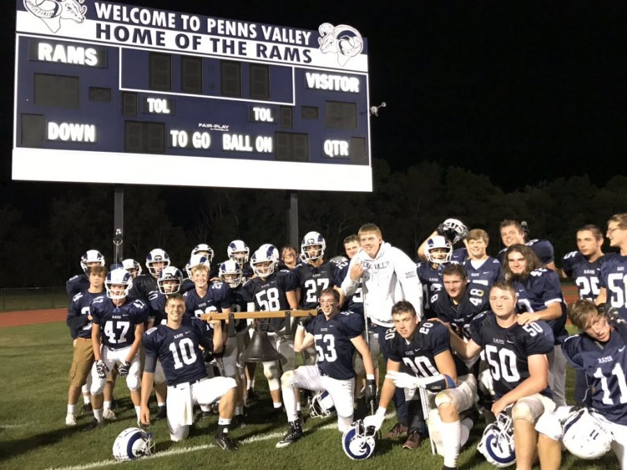 The Penns Valley Rams enter the second half of their season with a game record of 4-1.