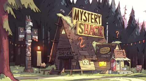 Picture of the mystery shack. It has had more character development than Mable’s friend Candy.