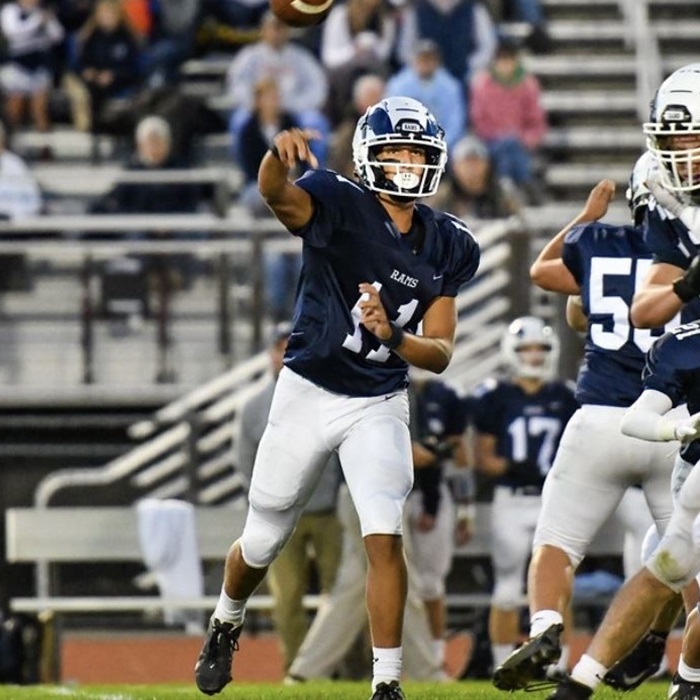 Jackson Romig Making Pass